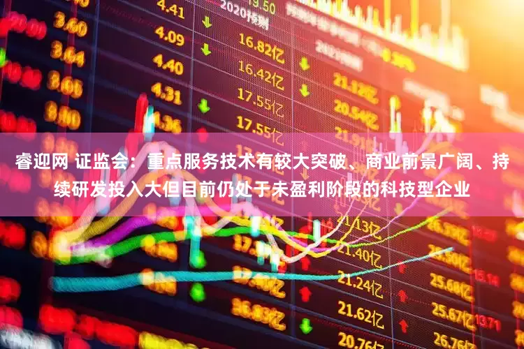 睿迎网 证监会：重点服务技术有较大突破、商业前景广阔、持续研发投入大但目前仍处于未盈利阶段的科技型企业