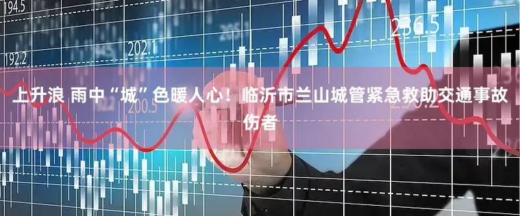 上升浪 雨中“城”色暖人心！临沂市兰山城管紧急救助交通事故伤者